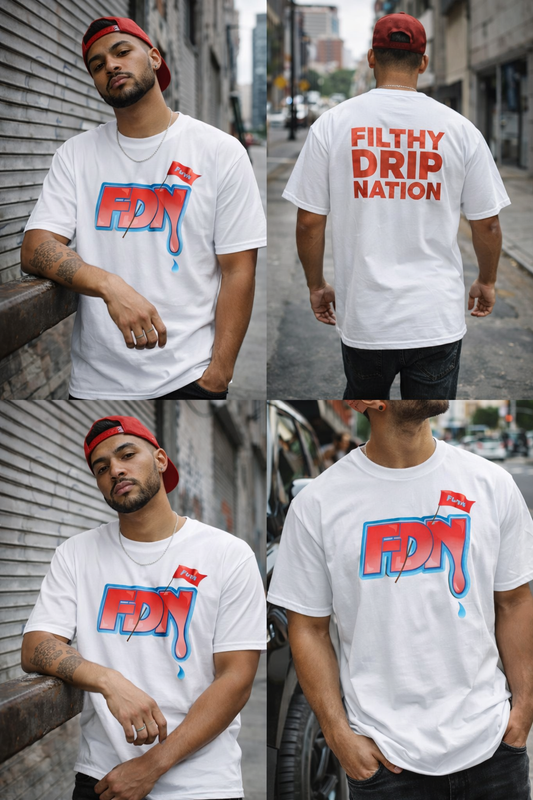 Graphic Tee — FDN Drip Logo "Filthy Drip Nation"  Drip Shirt